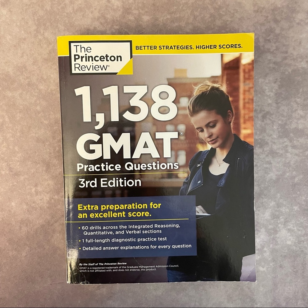 The Princeton Review 1,138 GMAT Practice Questions, 3rd Edition